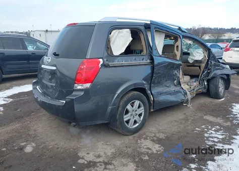 2007 Nissan Quest 3.5 S from USA, damaged, VIN 5N1BV28U17N123666